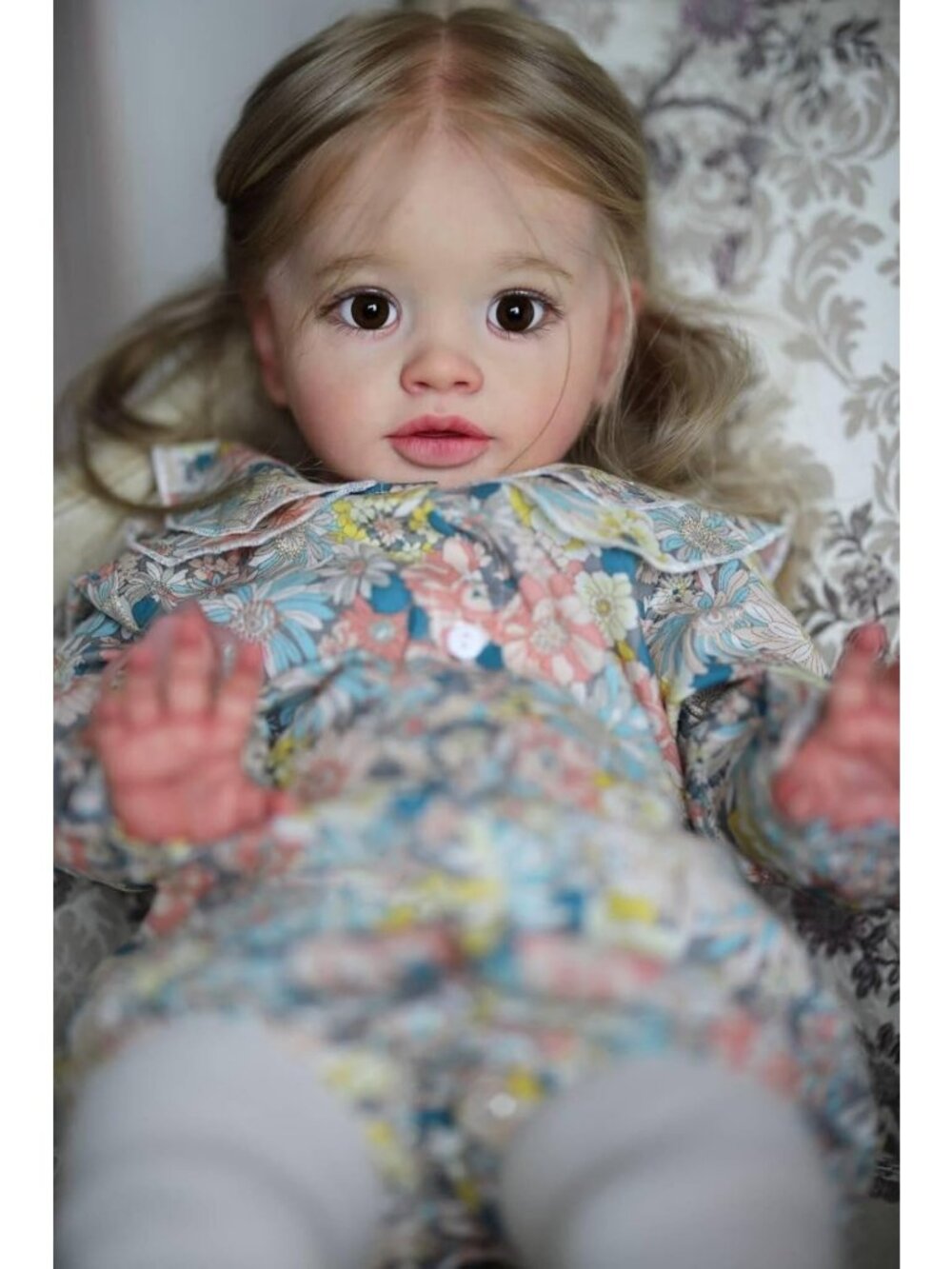 Realistic 26" Reborn Baby Doll - Weighted Soft Silicone Toddler Girl Toy